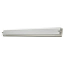 Abra Lighting 40" Vanity MBear Edged Frost Glass Panel HI-Out Dim LED 20028WV-BN