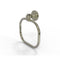 Allied Brass Continental Collection Towel Ring with Groovy Accents 2016G-PNI