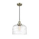 Innovations Lighting X-Large Bell 1 Light Mini Pendant part of the Franklin Restoration Collection 201C-AB-G713-L