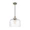 Innovations Lighting X-Large Bell 1 Light Mini Pendant part of the Franklin Restoration Collection 201C-AB-G713-L