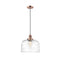 Innovations Lighting X-Large Bell 1 Light Mini Pendant part of the Franklin Restoration Collection 201C-AC-G713-L