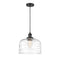 Innovations Lighting X-Large Bell 1 Light Mini Pendant part of the Franklin Restoration Collection 201C-BK-G713-L