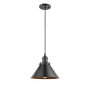 Briarcliff Mini Pendant shown in the Oil Rubbed Bronze finish with a Oil Rubbed Bronze shade