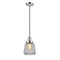 Chatham Mini Pendant shown in the Polished Chrome finish with a Clear shade