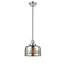 Bell Mini Pendant shown in the Polished Nickel finish with a Silver Plated Mercury shade