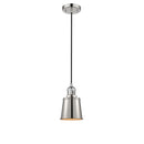 Addison Mini Pendant shown in the Polished Nickel finish with a Polished Nickel shade