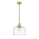 Innovations Lighting X-Large Bell 1 Light Mini Pendant part of the Franklin Restoration Collection 201C-SG-G713-L