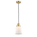 Innovations Lighting Canton 1 Light 6" Mini Pendant with Switch 201CSW-SG-G181