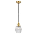 Innovations Lighting Colton 1 Light 5.5" Mini Pendant with Switch 201CSW-SG-G302