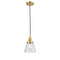 Innovations Lighting Cone 1 Light 6" Mini Pendant with Switch 201CSW-SG-G64