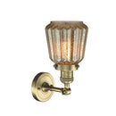 Innovations Lighting Chatham 1 Light Semi-Flush Mount Part Of The Franklin Restoration Collection 201F-AB-G146-LED