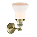 Innovations Lighting Bellmont 1 Light Semi-Flush Mount Part Of The Franklin Restoration Collection 201F-AB-G191-LED