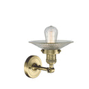 Innovations Lighting Halophane 1 Light Semi-Flush Mount Part Of The Franklin Restoration Collection 201F-AB-G2