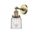 Innovations Lighting Small Bell 1 Light Semi-Flush Mount Part Of The Franklin Restoration Collection 201F-AB-G52