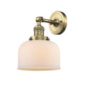 Innovations Lighting Large Bell 1 Light Semi-Flush Mount Part Of The Franklin Restoration Collection 201F-AB-G71