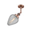 Innovations Lighting Geneseo 1 Light Semi-Flush Mount Part Of The Franklin Restoration Collection 201F-AC-G165