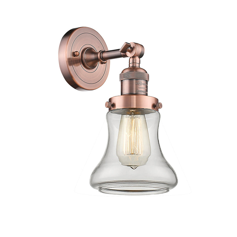 Innovations Lighting Bellmont 1 Light Semi-Flush Mount Part Of The Franklin Restoration Collection 201F-AC-G192