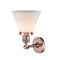 Innovations Lighting Large Cone 1 Light Semi-Flush Mount Part Of The Franklin Restoration Collection 201F-AC-G41