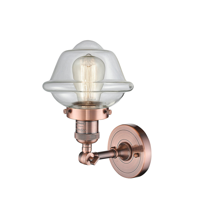 Innovations Lighting Small Oxford 1 Light Semi-Flush Mount Part Of The Franklin Restoration Collection 201F-AC-G532-LED