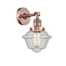 Innovations Lighting Small Oxford 1 Light Semi-Flush Mount Part Of The Franklin Restoration Collection 201F-AC-G534