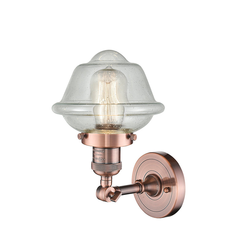 Innovations Lighting Small Oxford 1 Light Semi-Flush Mount Part Of The Franklin Restoration Collection 201F-AC-G534-LED