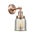 Innovations Lighting Small Bell 1 Light Semi-Flush Mount Part Of The Franklin Restoration Collection 201F-AC-G58