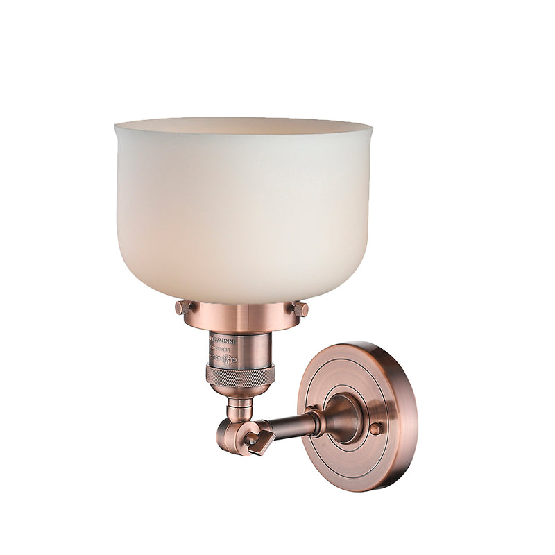 Innovations Lighting Large Bell 1 Light Semi-Flush Mount Part Of The Franklin Restoration Collection 201F-AC-G71-LED