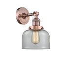 Innovations Lighting Large Bell 1 Light Semi-Flush Mount Part Of The Franklin Restoration Collection 201F-AC-G72