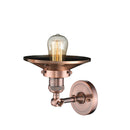 Innovations Lighting Railroad 1 Light Semi-Flush Mount Part Of The Franklin Restoration Collection 201F-AC-M3