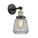 Innovations Lighting Chatham 1 Light Semi-Flush Mount Part Of The Franklin Restoration Collection 201F-BAB-G142-LED