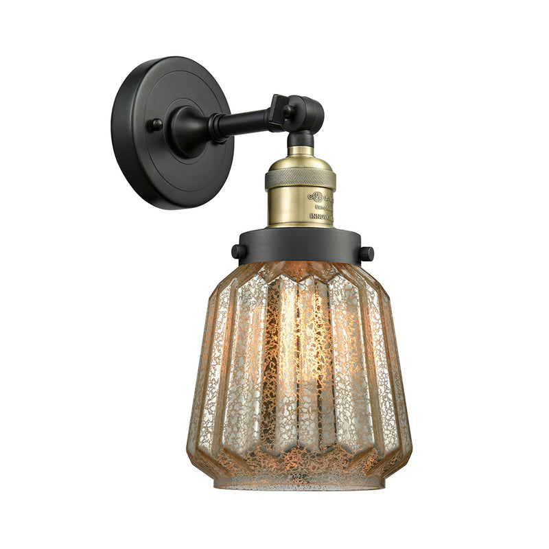 Innovations Lighting Chatham 1 Light Semi-Flush Mount Part Of The Franklin Restoration Collection 201F-BAB-G146-LED