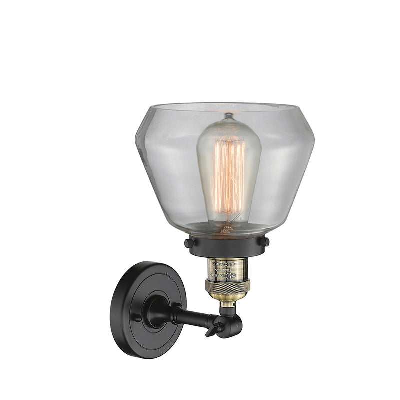 Innovations Lighting Fulton 1 Light Semi-Flush Mount Part Of The Franklin Restoration Collection 201F-BAB-G172-LED