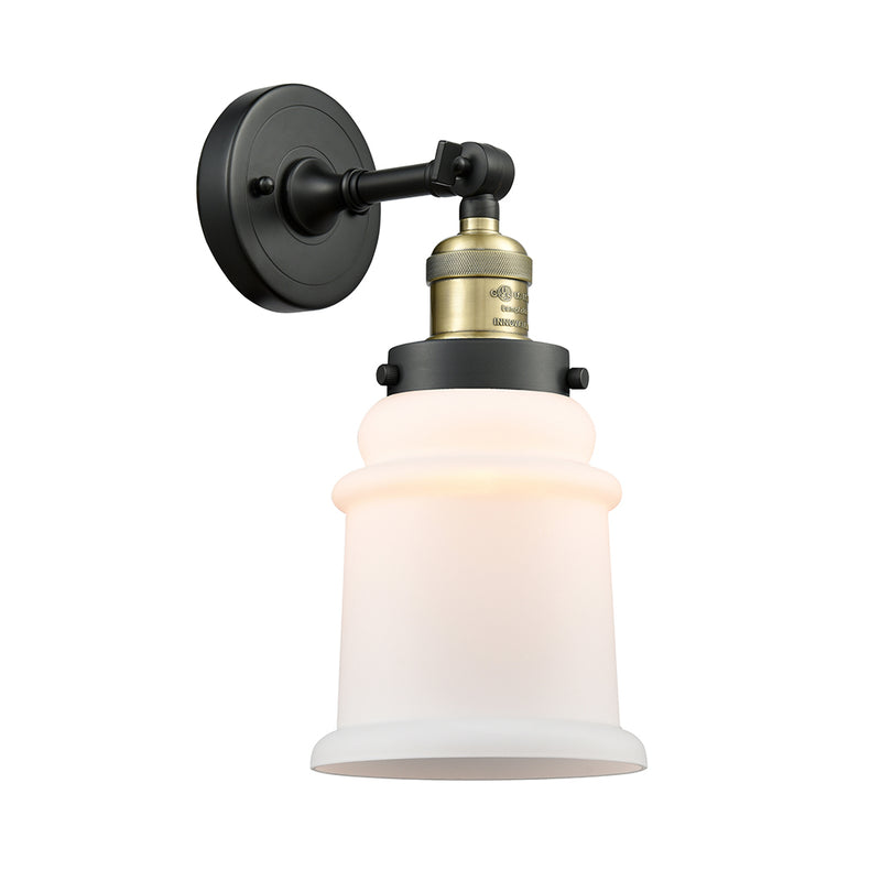 Innovations Lighting Canton 1 Light Semi-Flush Mount Part Of The Franklin Restoration Collection 201F-BAB-G181-LED