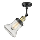 Innovations Lighting Bellmont 1 Light Semi-Flush Mount Part Of The Franklin Restoration Collection 201F-BAB-G192-LED