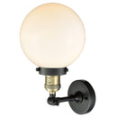 Innovations Lighting Beacon 1 Light 8" Semi-Flush Mount 201F-BAB-G201-8-LED