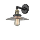 Innovations Lighting Halophane 1 Light Semi-Flush Mount Part Of The Franklin Restoration Collection 201F-BAB-G2-LED