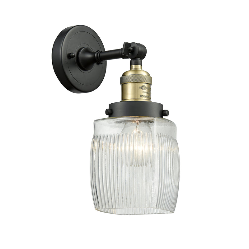 Innovations Lighting Colton 1 Light Semi-Flush Mount Part Of The Franklin Restoration Collection 201F-BAB-G302