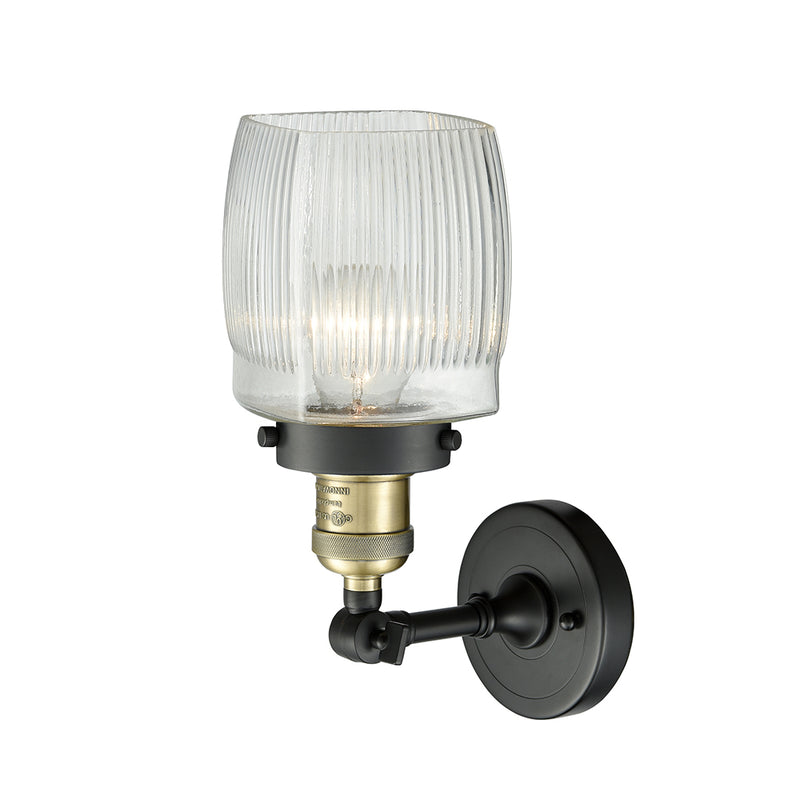 Innovations Lighting Colton 1 Light Semi-Flush Mount Part Of The Franklin Restoration Collection 201F-BAB-G302-LED