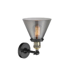 Innovations Lighting Large Cone 1 Light Semi-Flush Mount Part Of The Franklin Restoration Collection 201F-BAB-G43