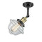 Innovations Lighting Small Oxford 1 Light Semi-Flush Mount Part Of The Franklin Restoration Collection 201F-BAB-G532-LED