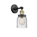 Innovations Lighting Small Bell 1 Light Semi-Flush Mount Part Of The Franklin Restoration Collection 201F-BAB-G54-LED