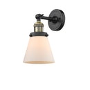 Innovations Lighting Small Cone 1 Light Semi-Flush Mount Part Of The Franklin Restoration Collection 201F-BAB-G61-LED