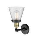 Innovations Lighting Small Cone 1 Light Semi-Flush Mount Part Of The Franklin Restoration Collection 201F-BAB-G64