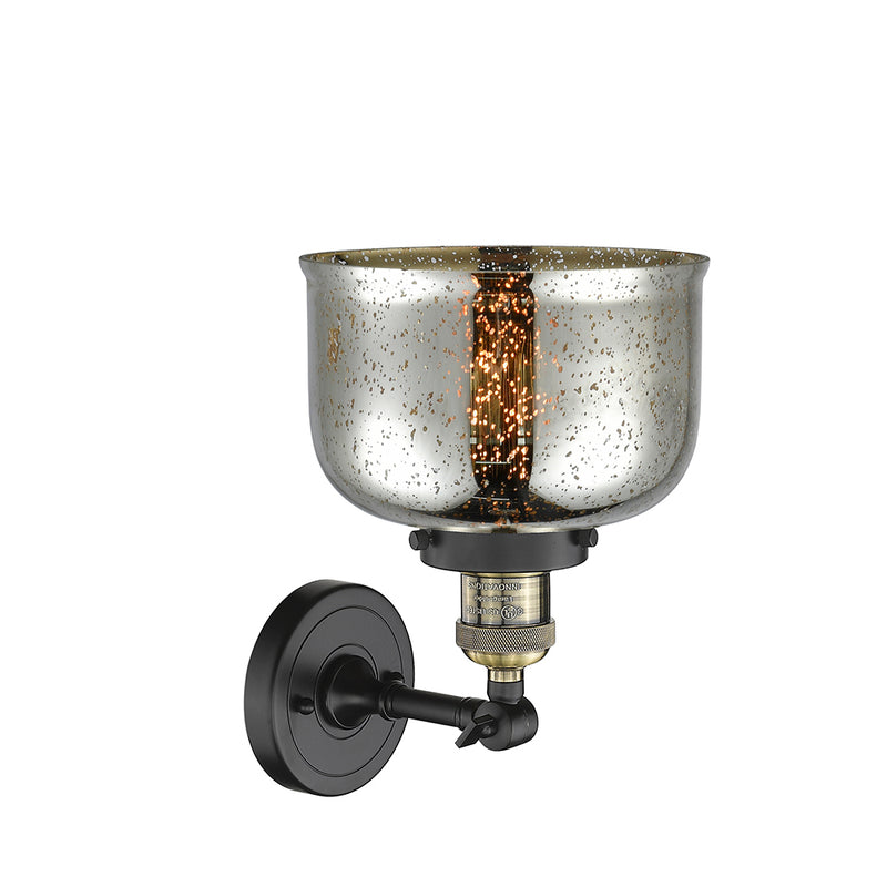 Innovations Lighting Large Bell 1 Light Semi-Flush Mount Part Of The Franklin Restoration Collection 201F-BAB-G78