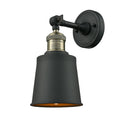 Innovations Lighting Addison 1 Light Semi-Flush Mount Part Of The Franklin Restoration Collection 201F-BAB-M9-BK