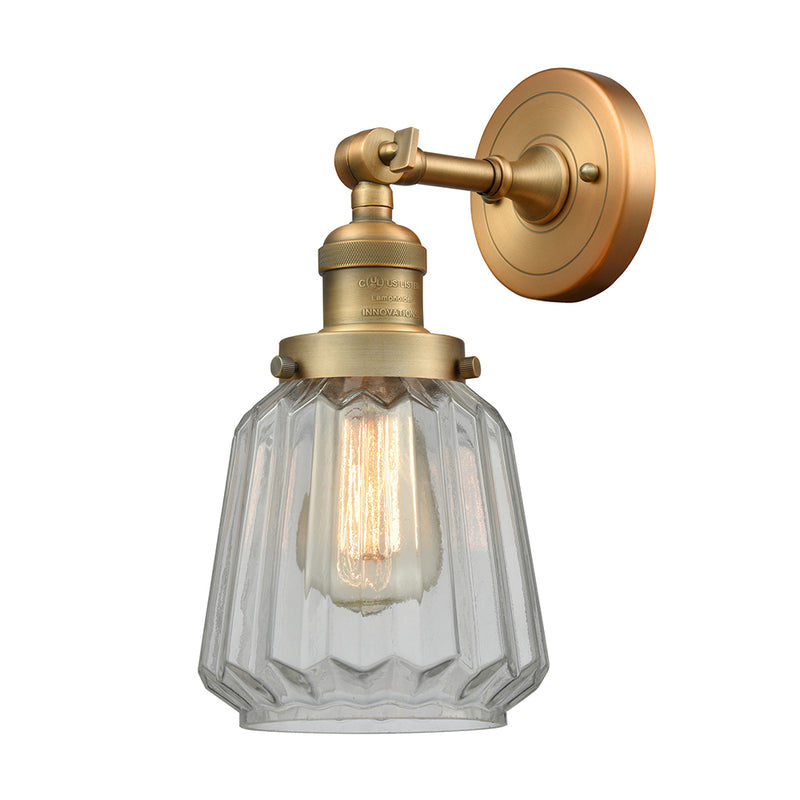 Innovations Lighting Chatham 1 Light Semi-Flush Mount Part Of The Franklin Restoration Collection 201F-BB-G142