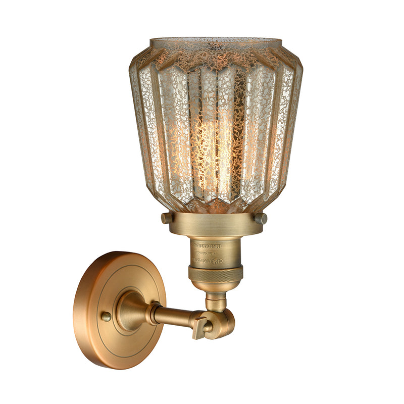 Innovations Lighting Chatham 1 Light Semi-Flush Mount Part Of The Franklin Restoration Collection 201F-BB-G146