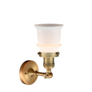 Innovations Lighting Small Canton 1 Light Semi-Flush Mount Part Of The Franklin Restoration Collection 201F-BB-G181S-LED