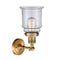 Innovations Lighting Canton 1 Light Semi-Flush Mount Part Of The Franklin Restoration Collection 201F-BB-G182-LED