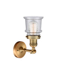 Innovations Lighting Small Canton 1 Light Semi-Flush Mount Part Of The Franklin Restoration Collection 201F-BB-G184S